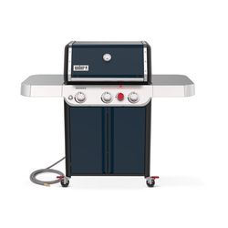 Weber Genesis SA-E-325 NG Grill Bundle: Grill, Tools, Gloves, Drip Pan