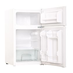 Danby 3.1 ft³ White Stainless Steel Compact Refrigerator 110 W