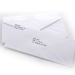 Bazic Products 4-1/8 in. W X 9-1/2 in. L No. 10 White Envelopes 50 pk