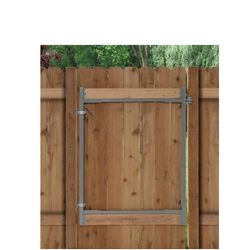 Adjust-A-Gate Black Steel Adjustable Gate Kit 1 pk
