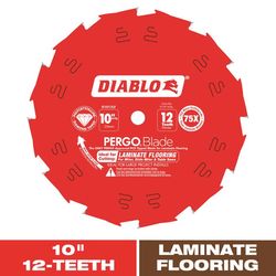 Diablo Pergo Blade 10 in. D X 5/8 in. Laminate Flooring Polycrystalline Diamond Tipped Circular Saw