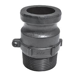 Green Leaf Camlock 2 in. Male X 2 in. D MNPT Polypropylene Coupler 1 pk