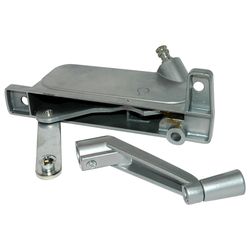 Barton Kramer Silver Cast Metal Vertical Awning Window Operator