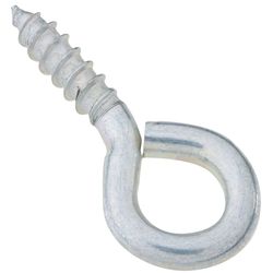 National Hardware 0.22 in. D X 2-1/16 in. L Zinc-Plated Steel Screw Eye 75 lb. cap. 3 pk