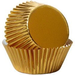 Wilton Gold Foil Cupcake Cups 24 pc