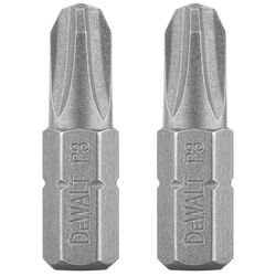 DeWalt Phillips #3 X 1 in. L Screwdriver Bit Heat-Treated Steel 2 pc