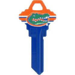 HILLMAN NCAA Painted Key House/Office Key Blank Single Blue