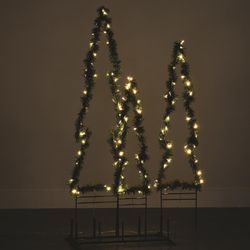 Sullivans LED Clear/Warm White Christmas Tree Stake 63.25 in. Yard Decor