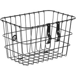 Retrospec Apollo X Steel Bike Basket 10 lb Black