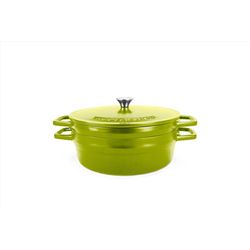 All American 1930 Cast Aluminum Dutch Oven 7.75 qt Green
