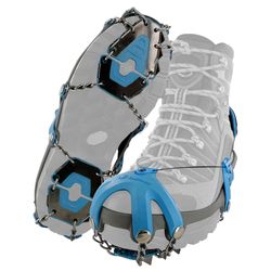 Yaktrax Summit Unisex Rubber/Steel Snow and Ice Traction Midsummer Blue W 13-15/M 11.5-13.5 Waterpro