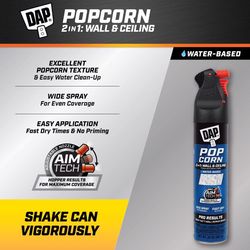 DAP White Water-Based Popcorn Ceiling Spray Texture 20 oz