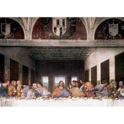 Eurographics The Last Supper Jigsaw Puzzles Multicolored 1000 pc
