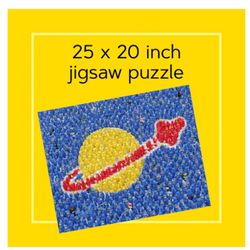 LEGO Licensed Minifigure Space Mission Puzzle Multicolored 1000 pc