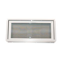 Duo-Corp Aristoclass Hopper White Glass/Vinyl Window 32.125 in. L X 15.25 in-lb H 1 pk