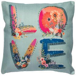 Karma 18 in. L Multicolored Polyester Pillow