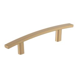 Amerock Cyprus Contemporary Arch Cabinet Pull 3-3/4 in. Champagne Bronze Gold 1 pk