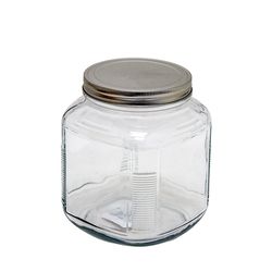Kitchen Classics 2 qt Clear Cracker Jar 1 pk