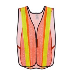 Cordova Safety Vest Fluorescent Orange One Size Fits All