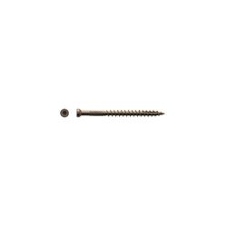 Big Timber No. 7 Sizes X 2 in. L Star Bronze Deep Finish Screw 190 pk