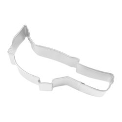 R&M International Corp 2 in. W X 5 in. L Cardinal Cookie Cutter Silver 1 pc