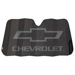 Plasticolor Chevrolet 57 in. L X 5.75 in. W Gray Foldable Sun Shade