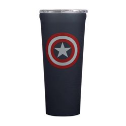 Corkcicle 24 oz Blue BPA Free Marvel Insulated Tumbler