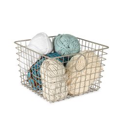Spectrum Teardrop 12 in. L X 13 in. W X 8 in. H Storage Basket