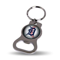 Rico MLB Metal Multicolored Split Bottle Opener Key Chain