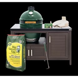 Big Green Egg Large Cooking Island Aluminum/Steel 32 in. H X 29 in. W X 50.4 in. L