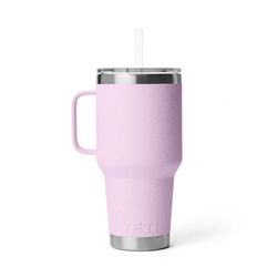 YETI Rambler 35 oz Cherry Blossom BPA Free Straw Mug