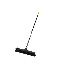 Quickie Bulldozer Polymer 24 in. Smooth Surface Push Broom