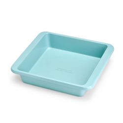 KitchenAid 9 in. W X 9 in. L Cake Pan Blue 1 pc