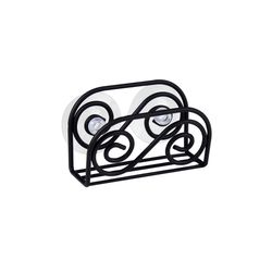 Spectrum Scroll 2.5 in. L X 4.5 in. W X 2.8 in. H Steel Sponge Holder