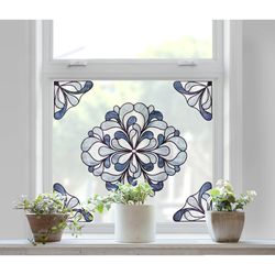 Artscape .007 in. H X 12 in. L Capri Slate Vinyl Window Film