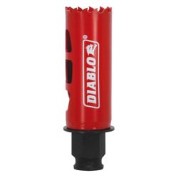 Diablo Snap-Lock Plus 1-1/16 in. Bi-Metal 2-3/8 in. L Hole Saw Arbor Included