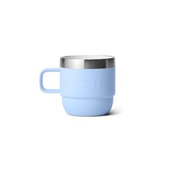 YETI Rambler 6 oz Big Sky Blue BPA Free Espresso Insulated Cup