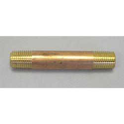 Campbell 2 in. MPT Red Brass Nipple 2-1/2 in. L