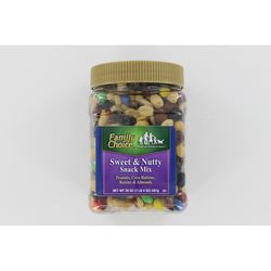 Family Choice Sweet & Nutty Snack 20 oz Jar