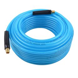 CRAFTSMAN 100 ft. L X 1/4 in. D Polyurethane Air Hose 300 psi Blue