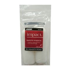 Linzer Impact Foam 4 in. W Mini Paint Roller Cover 2 pk