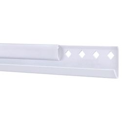 Organized Living Freedom Rail 2.25 in. H X 0.5 in. W X 24 in. L Epoxy Coated Steel Hanging Rail