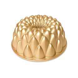 Nordic Ware 9 in. W X 9 in. L 9 in. Kaleidoscope Bundt Pan Gold