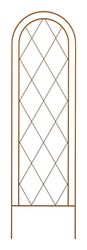 Panacea 84 in. H Brown Steel Trellis