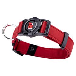 MyFamily Memopet Red Adjustable Polyester Dog Collar Medium