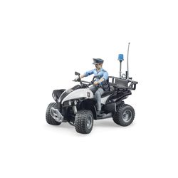 Bruder Police Quad Toy Multicolored
