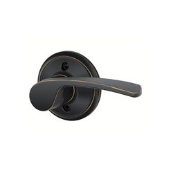 Schlage F Series Merano Aged Bronze Dummy Lever 1-3/4 in.