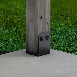 Simpson Strong-Tie OA Avant Collection 6 in. H X 5.5 in. W 16 Ga. Steel Adjustable Post Base