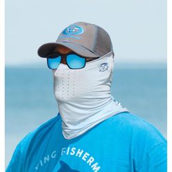Flying Fisherman SunBandit Pro - Steel Blue Neck Gaiter 1 pk