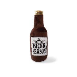 Pet Shop by Fringe Studio Wagsdale For Dog Brown Plush Beer Season Antler Dog Toy 1 pk